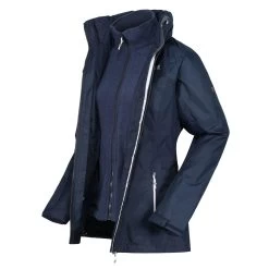 Regatta Womens/Ladies Premilla IV 3 In 1 Waterproof Jacket (Navy) 8 Regatta Womens/Ladies Premilla IV 3 In 1 Waterproof Jacket (Navy) -Hike & Outdoor Deals Store k0699128383f7daf13d4862a28c33f538