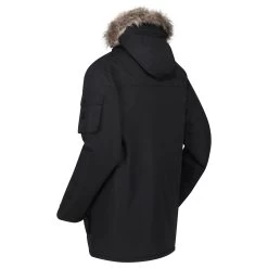 Regatta Mens Salinger II Faux Fur Insulated Parka (Black) -Hike & Outdoor Deals Store k06bce5cfc1a1b1f295bff9478e264001