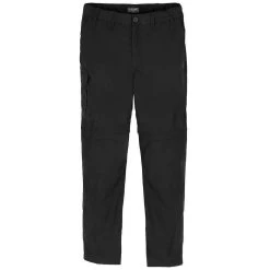 Craghoppers Mens Expert Kiwi Convertible Cargo Trousers (Black)