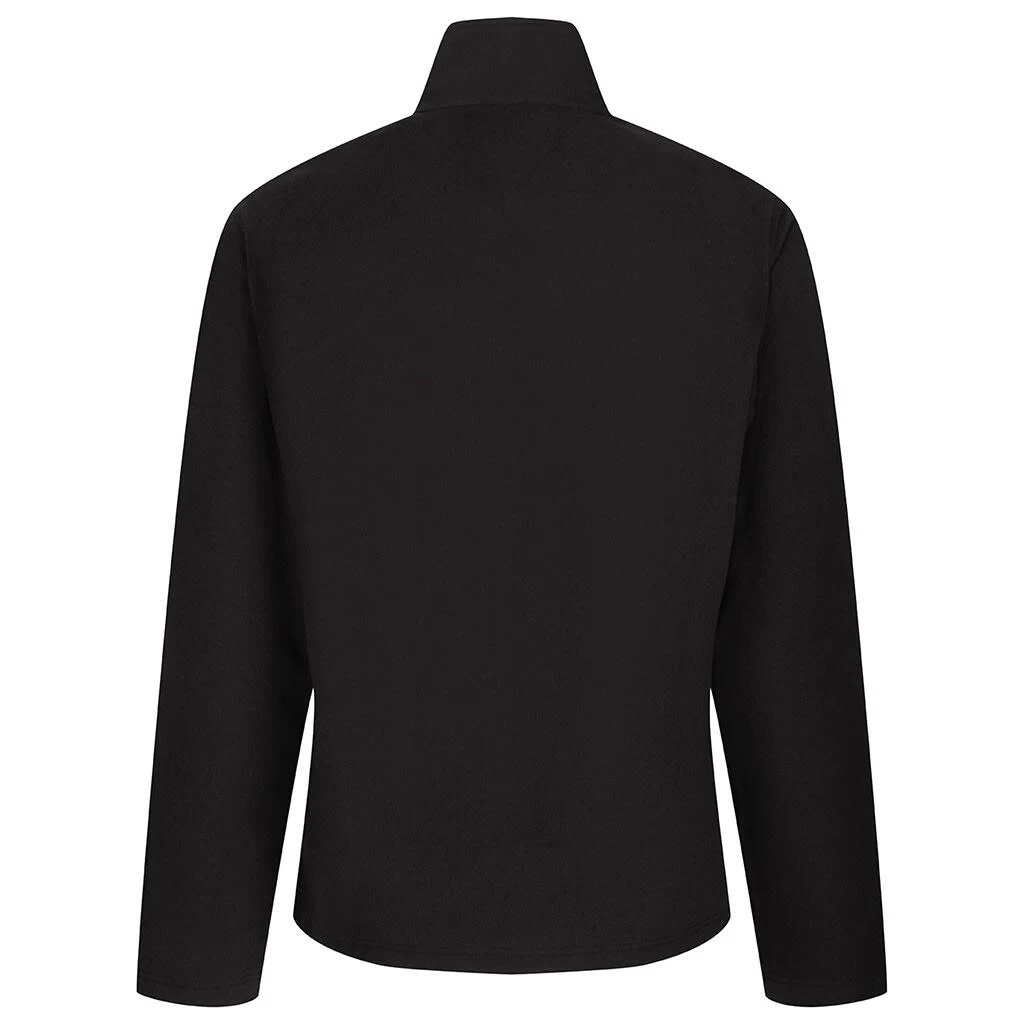 Regatta Mens Microfleece Recycled Jacket (Black) 2 Regatta Mens Microfleece Recycled Jacket (Black) - Image 2