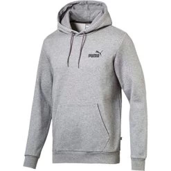 Puma Mens ESS Hoodie (Grey Heather)