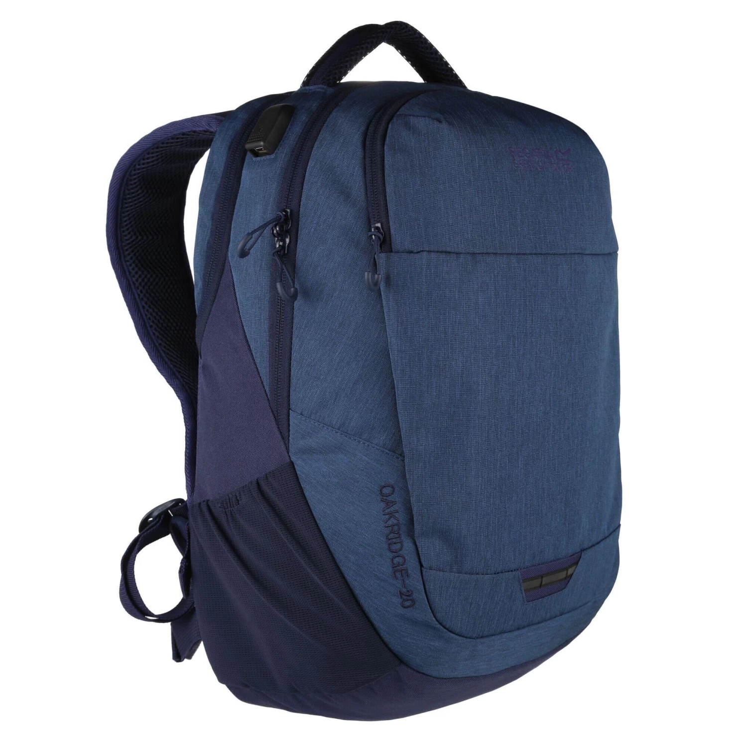 Regatta Unisex Adult Oakridge 20L Backpack (Navy/Dark Denim) 3 Regatta Unisex Adult Oakridge 20L Backpack (Navy/Dark Denim) - Image 3