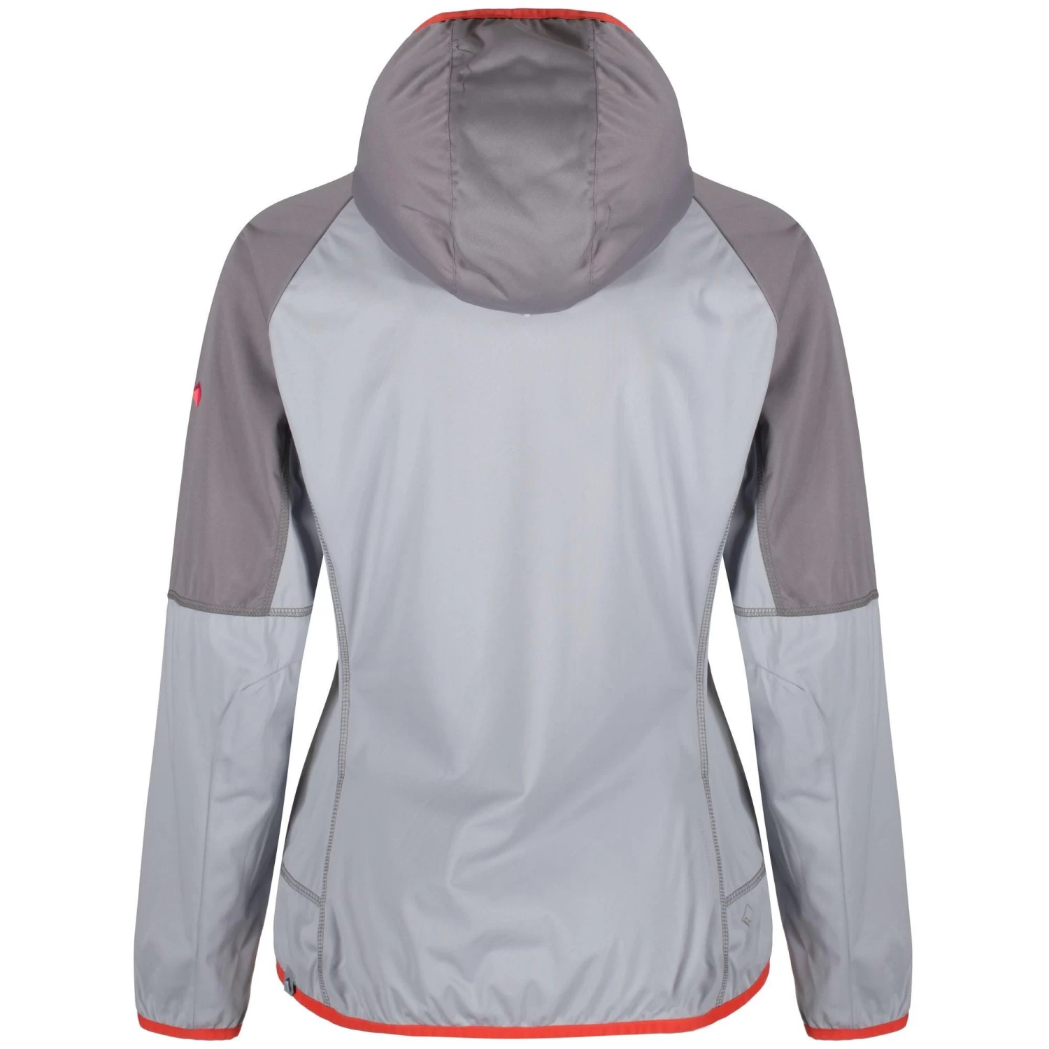 Regatta Womens/Ladies Shyann IV Waterproof Hooded Jacket (Light Steel/Rock Grey) 2 Regatta Womens/Ladies Shyann IV Waterproof Hooded Jacket (Light Steel/Rock Grey) - Image 2