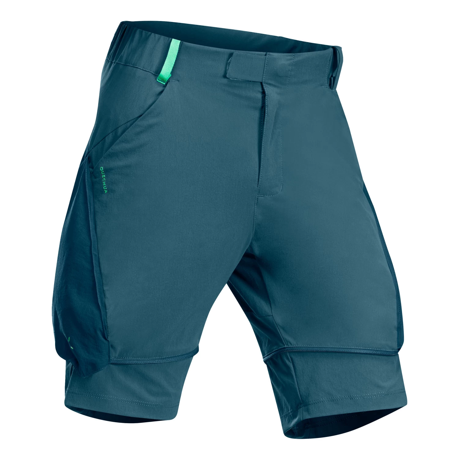Quechua Kids’ Modular Hiking Trousers MH500 Aged 7 3 Quechua Kids’ Modular Hiking Trousers MH500 Aged 7 - Image 3