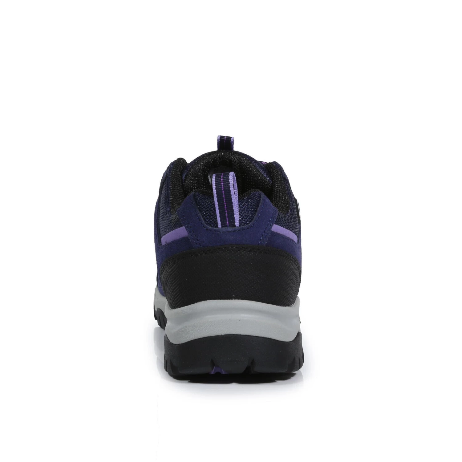 Regatta Womens/Ladies Tebay Waterproof Suede Walking Shoes (Midnight/Lilac Bloom) 2 Regatta Womens/Ladies Tebay Waterproof Suede Walking Shoes (Midnight/Lilac Bloom) - Image 2