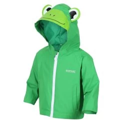 Regatta Childrens/Kids Frog Waterproof Jacket (Extreme Green) -Hike & Outdoor Deals Store k33f96e5850f639ad4b7b8de5e20bb24a