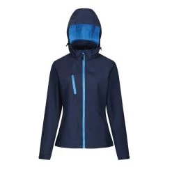 Regatta Womens/Ladies Venturer Hooded Soft Shell Jacket (Black) -Hike & Outdoor Deals Store k3f30120d6471976e3aa69769c877b38c