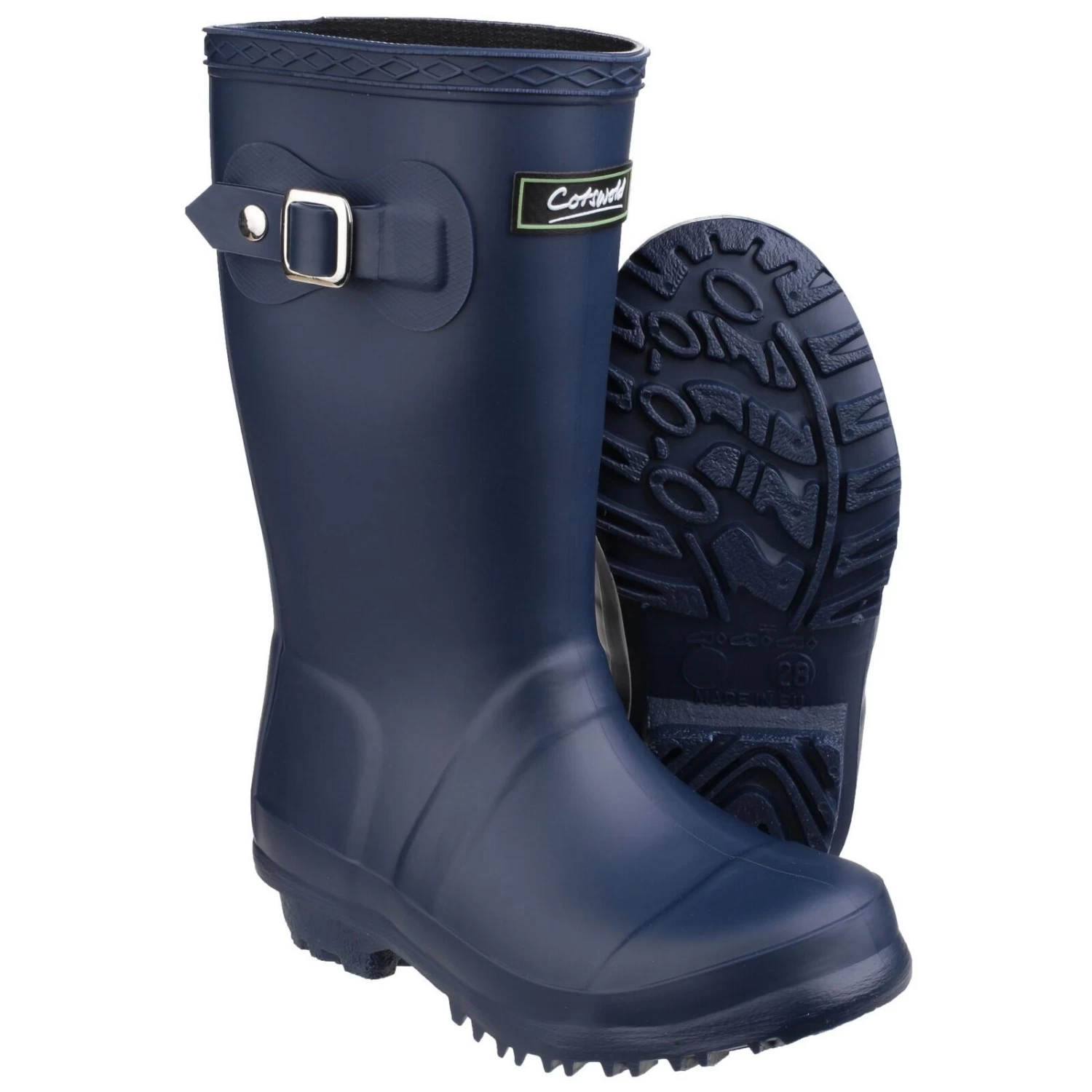 Cotswold Buckingham Childrens Wellingtons Navy Blue 3 Cotswold Buckingham Childrens Wellingtons Navy Blue - Image 3