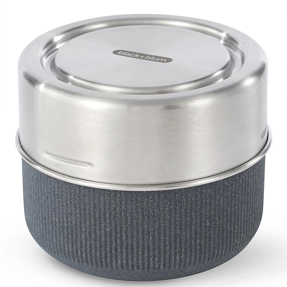 Black+Blum Glass Lunch Bowl 600ml Slate 1 Black+Blum Glass Lunch Bowl 600ml Slate