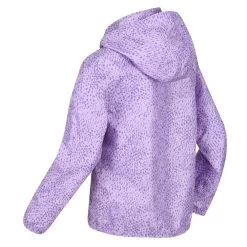 Regatta Girls Catkin Animal Print Waterproof Jacket (Pastel/Lilac) -Hike & Outdoor Deals Store k6e9ca4fec05c32e93936d0b74f1cb70a