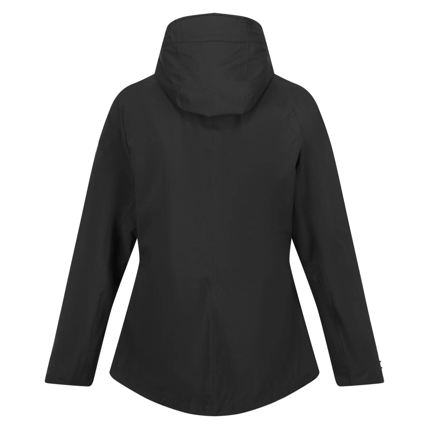 Regatta Womens/Ladies Rolton Waterproof Jacket (Black) 2 Regatta Womens/Ladies Rolton Waterproof Jacket (Black) - Image 2