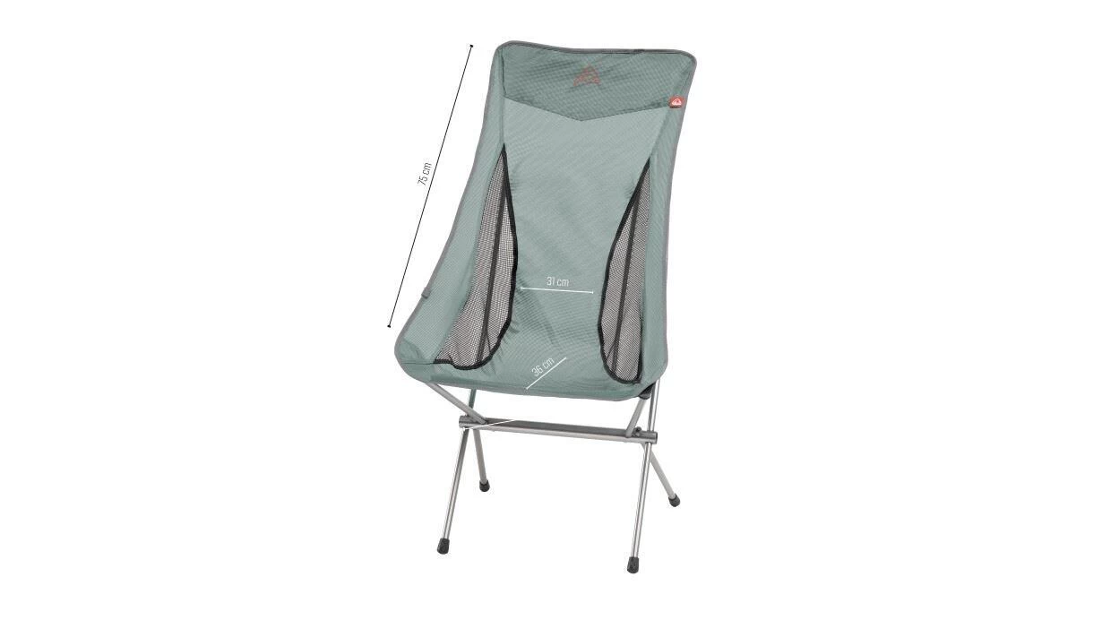 Robens Folding Granite Grey Observer Lightweight Camping Chair 5 Robens Folding Granite Grey Observer Lightweight Camping Chair - Image 5
