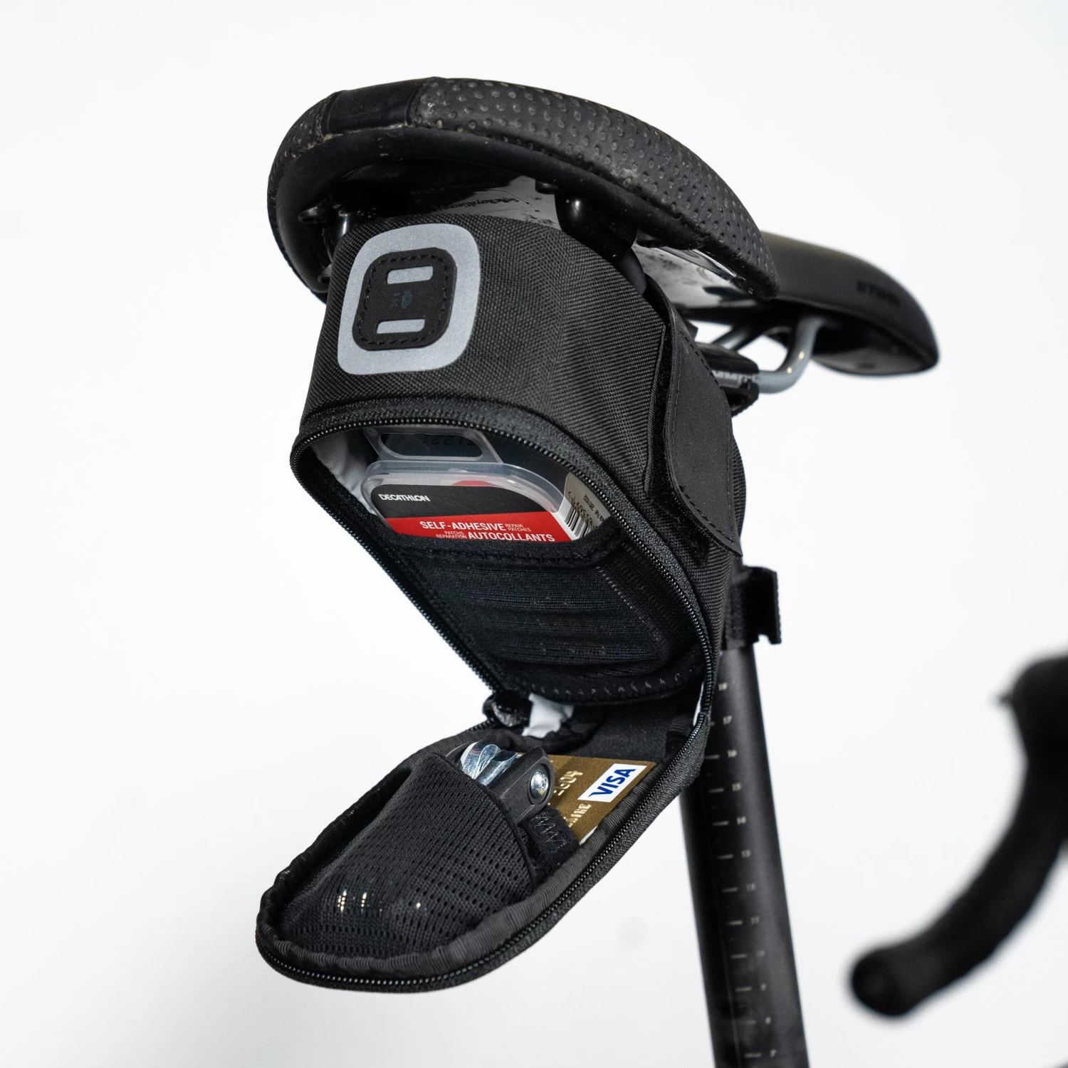 Riverside Saddle Bag Kit Easy M 0.6L + Multitool + 3 Tyre Lever 4 Riverside Saddle Bag Kit Easy M 0.6L + Multitool + 3 Tyre Lever - Image 4