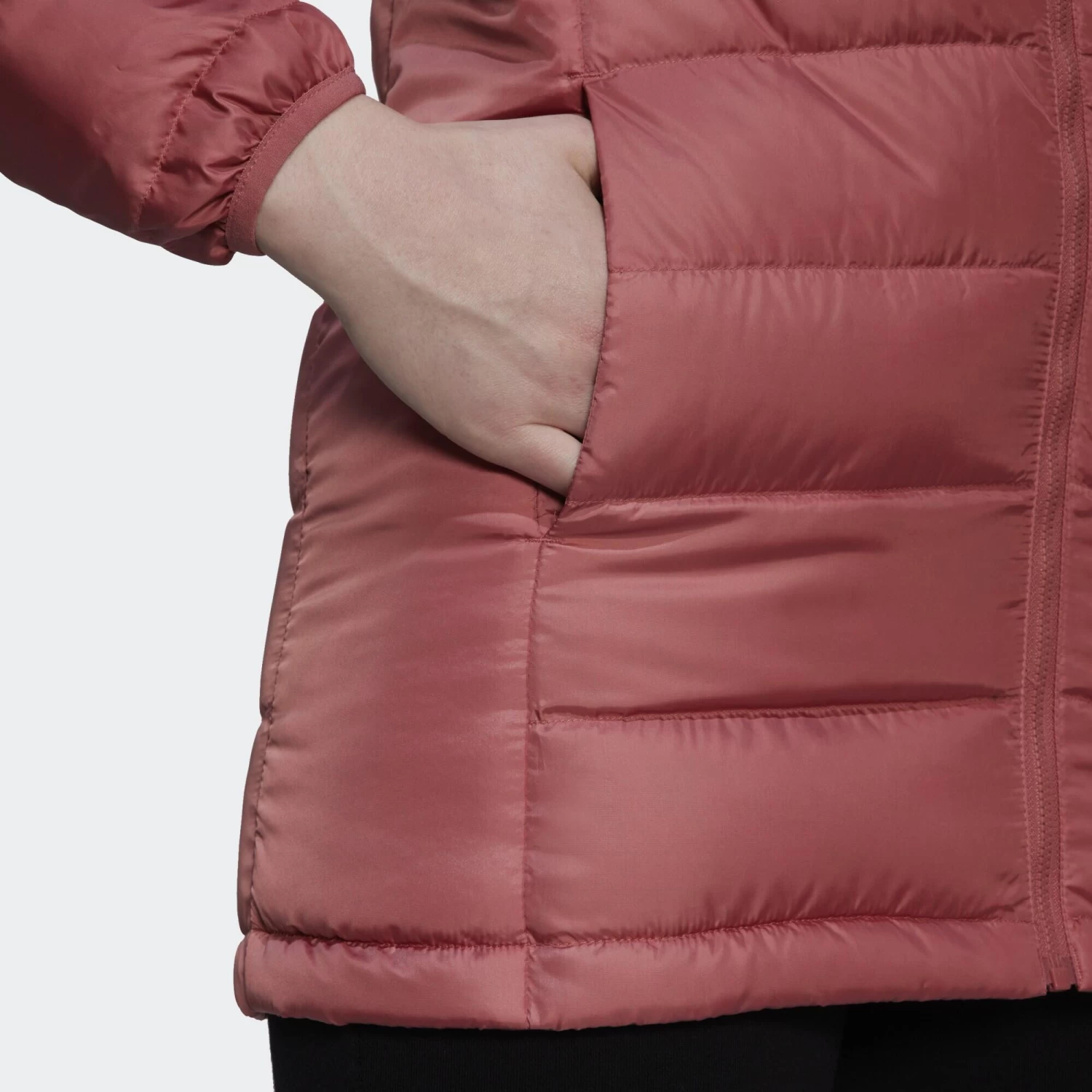 ADIDAS Essentials Light Down Hooded Parka 4 ADIDAS Essentials Light Down Hooded Parka - Image 4