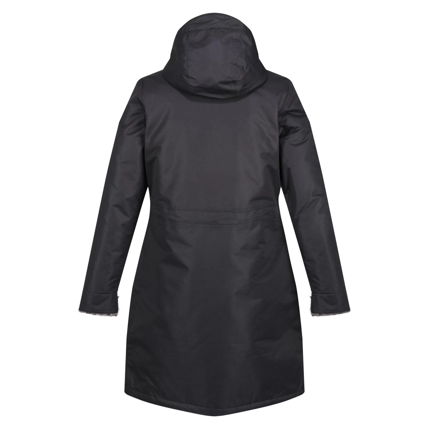 Regatta Womens/Ladies Romine Waterproof Parka (Black) 2 Regatta Womens/Ladies Romine Waterproof Parka (Black) - Image 2