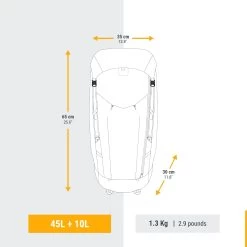 Women’s Ultralight Trekking Backpack 45+10 L -Hike & Outdoor Deals Store k89aa17a85440973a5bdeb2cf73a86143