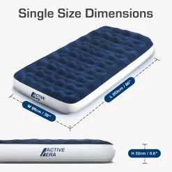 Single Camping Air Bed – Navy/White -Hike & Outdoor Deals Store k8d17aa9b995bb950741a64fa6271a0fa