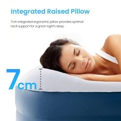 King Comfort Plus Air Bed – Navy/White -Hike & Outdoor Deals Store k94df78e488568a986aea9dafbf2a598f