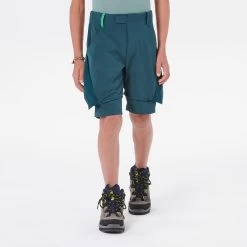 Quechua Kids’ Modular Hiking Trousers MH500 Aged 7 27 Quechua Kids’ Modular Hiking Trousers MH500 Aged 7 -Hike & Outdoor Deals Store k9b4ba66fbb5ade912913e7e81e50e776