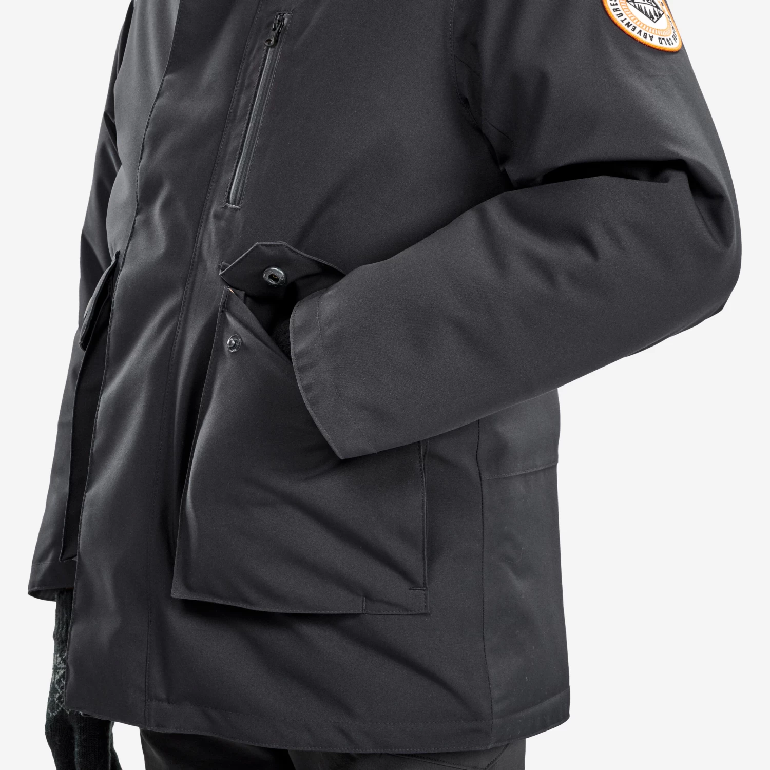 Quechua KIDS’ WARM AND WATERPROOF HIKING PARKA - SH900 -23°C - 7 12 Quechua KIDS’ WARM AND WATERPROOF HIKING PARKA - SH900 -23°C - 7 - Image 12