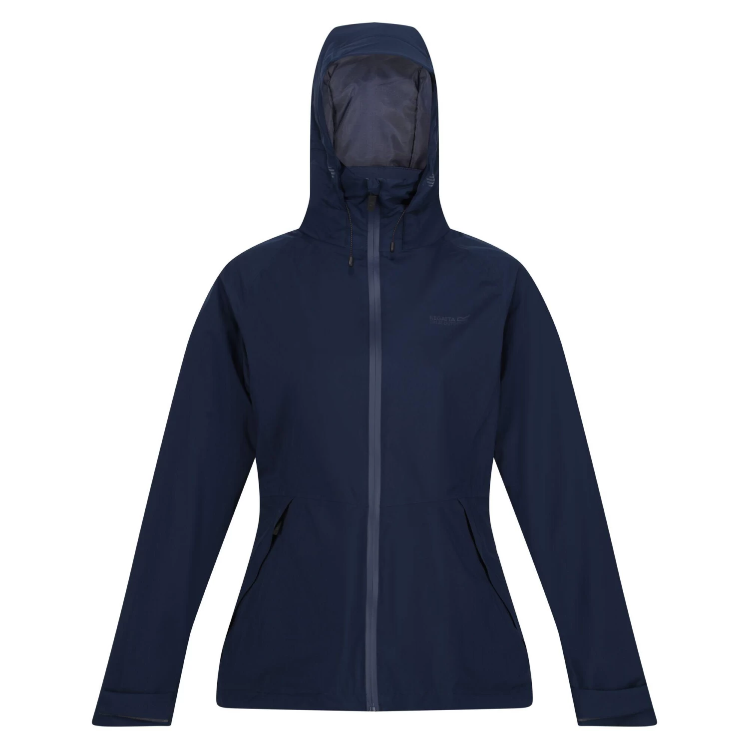 Regatta Womens/Ladies Rolton Waterproof Jacket (Black) 6 Regatta Womens/Ladies Rolton Waterproof Jacket (Black) - Image 6