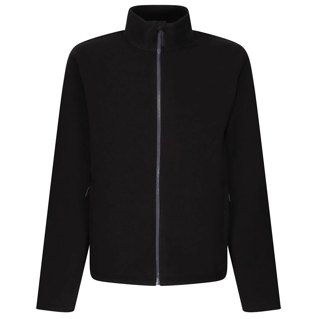 Regatta Mens Microfleece Recycled Jacket (Black) 1 Regatta Mens Microfleece Recycled Jacket (Black)