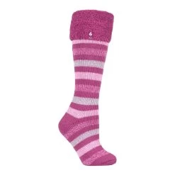 Ladies Multicoloured Striped Patterned Long Wellington Boot Thermal Socks -Hike & Outdoor Deals Store kef3a53cb00b05fcb3e01b7b40e3e3c74
