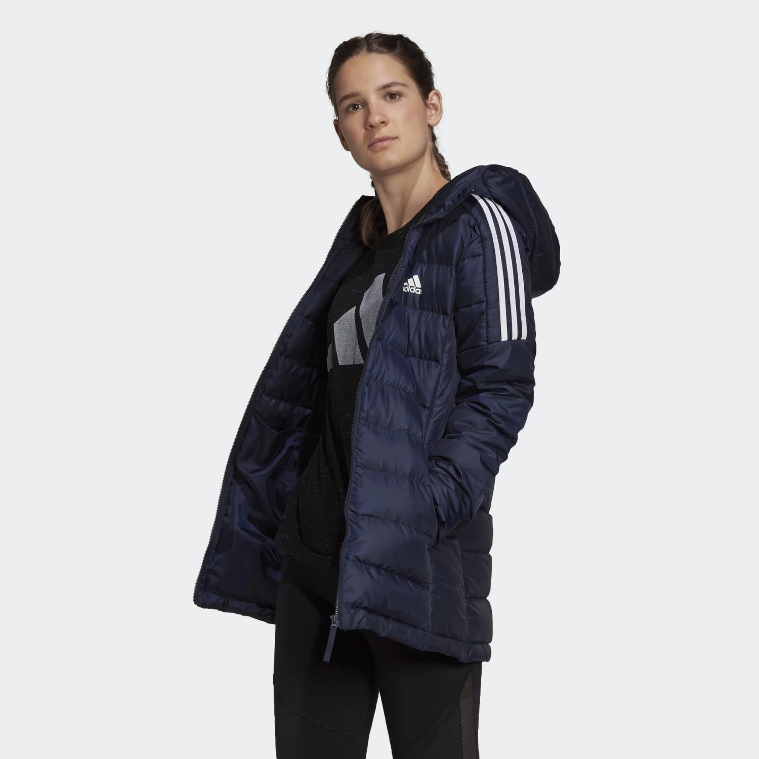 ADIDAS Essentials Light Down Hooded Parka 7 ADIDAS Essentials Light Down Hooded Parka - Image 7
