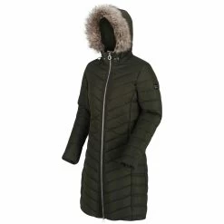 Regatta Womens/Ladies Fritha Parka (Dark Khaki) -Hike & Outdoor Deals Store kf9e211531ddf71411603d9ebc2a2e033